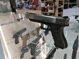 AIRSOFT PIŠTOLJ E34 GEN3 SEMI AUTOMATIC BLOE BACK PISTOL CAL 6mm