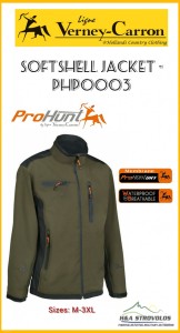 LOVAČKA JAKNA PRO HUNT SOFTSHELL PHPO003