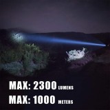 TrustFire T70 LED lampa 1000m domet