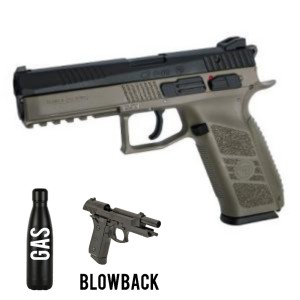 CZ P-09 Blow Back, FDE