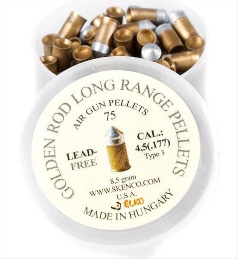 Golden Rod Long-Range Pellets 4.5mm