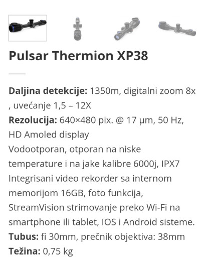 Termal-termion-pulsar xp 38