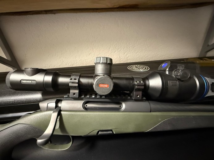 Steyr Manlicher CL i Pulsar DUO DXP50