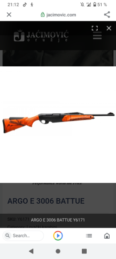 Kupujem Lovacki karabin Benelli beaute 30 06 narandzstoj kamuflažnoj varijanti Kupujem