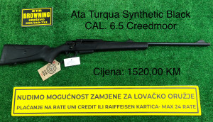 Ata Turqua Synthetic Black CAL. 6,5 Creedmoor
