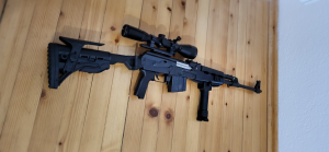 SET ZA ZASTAVU M2010 PAP M70 M77 - PREKLOPNI KUNDAK, OBLOGE I RUČKA