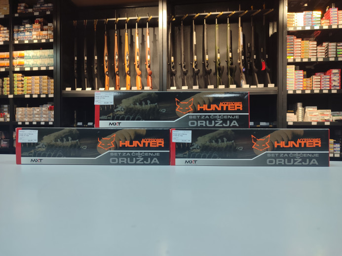 SET ZA ČIŠĆENJE MXT HUNTER CAL. 16