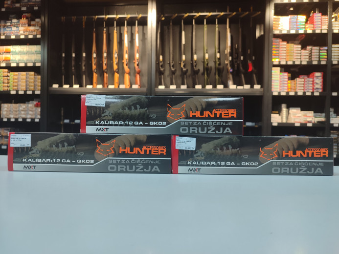 SET ZA ČIŠĆENJE MXT HUNTER CAL. 12