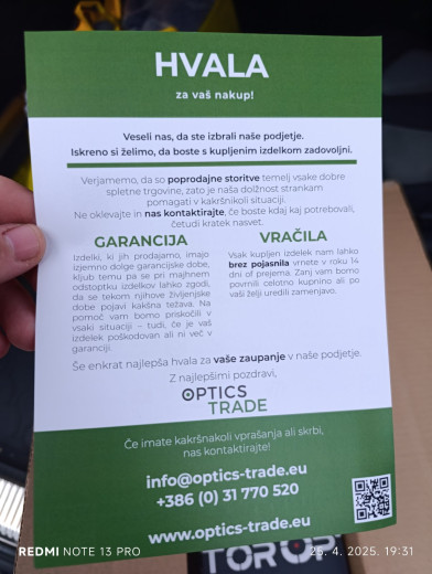 Vector Optics Grizzly 3-12x56 NOVO