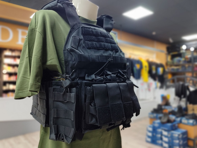 MXT TAKTIČKI PRSLUK / PLATE CARRIER VT-8944 BLACK
