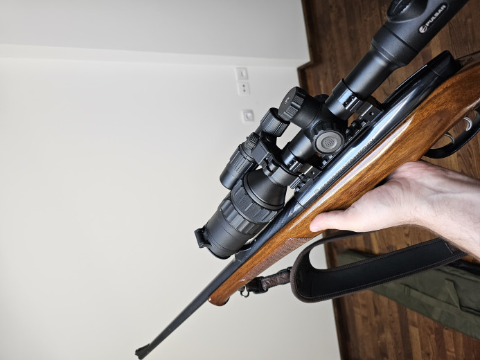 Lovački karabin Steyr Mannlicher 8x68s s optikom Pulsar Digex C50
