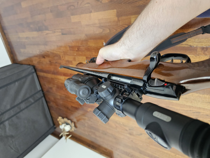 Lovački karabin Steyr Mannlicher 8x68s s optikom Pulsar Digex C50