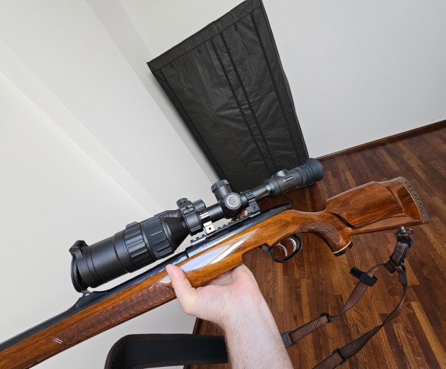 Lovački karabin Steyr Mannlicher 8x68s s optikom Pulsar Digex C50