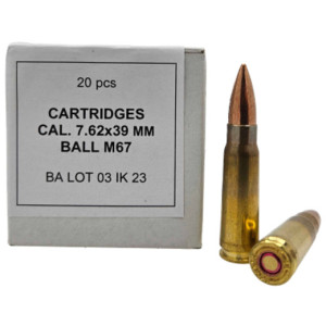 KARABINSKI METAK IGMAN 7.62X39 M67 FMJ 123GR