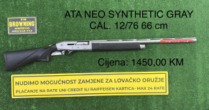 Ata Neo Synthetic Gray CAL. 12/76 66 cm