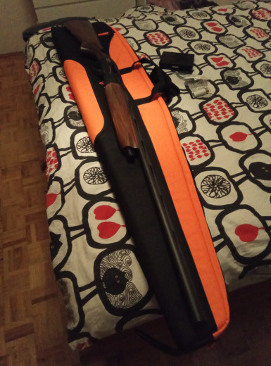 Futrola TIKKA BLACK & ORANGE, 132 cm