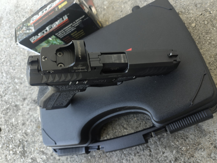 Arex Delta x gen. 2 or i Burris red dot
