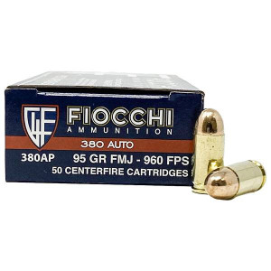 FIOCCHI .380 Auto (kratka devetka) FMJ