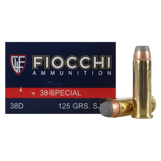 FIOCCHI .38 Special SJSP 125