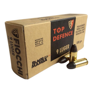FIOCCHI 9mm Luger (9X19) Black Mamba