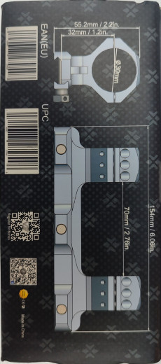 X-ACCU ONE PICE 20MOA MED XASR-3011