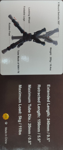 ROKARND V-MOUNT TRIPOD RSGR-06