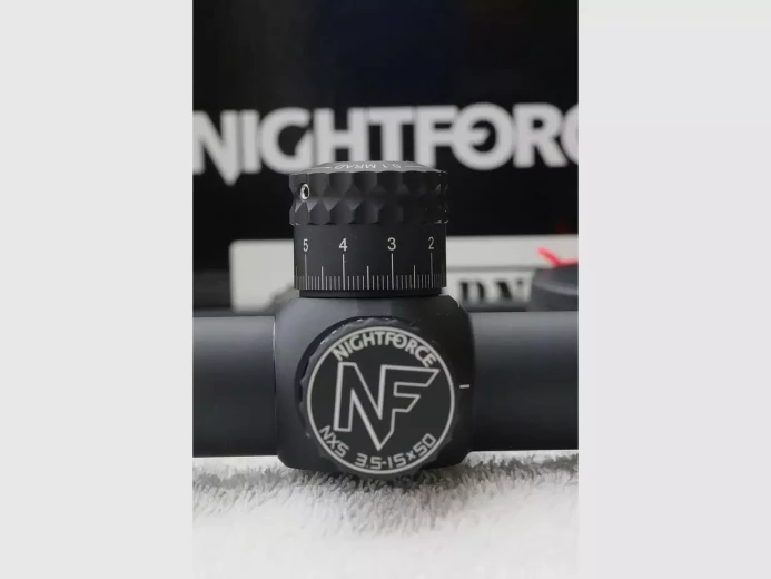 Nightforce NXS 3,5-15x50 - ZeroStop Mil-Rad Mil-Dot.