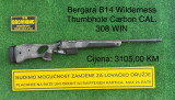 Bergara B14 Wilderness Thumbhole Carbon CAL. 308 WIN 51 cm