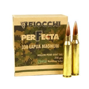 FIOCCHI .338 Lapua Magnum HPBT 250