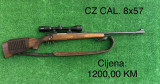 CZ CAL. 8x57 + optika Bushnell 4-12x40