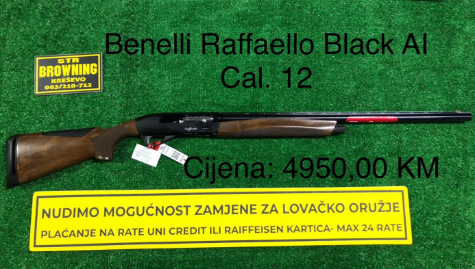 Benelli Raffaello Black AI CAL. 12 71 cm
