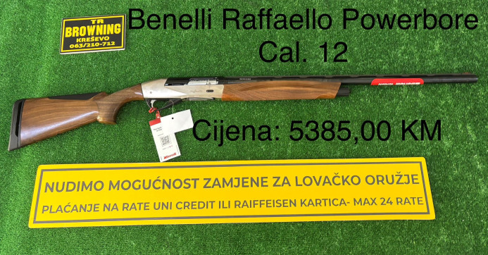 Benelli Raffaello Powerbore  CAL. 12 71 cm