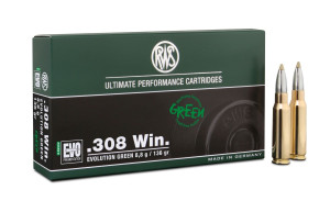 Karabinski metak RWS 308 Win. Evo Green 8.8g