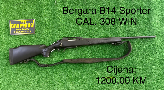 Bergara B14 Sporter CAL. 308 WIN + šina