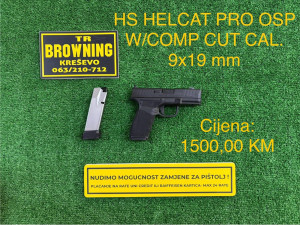 HS Hellcat Pro OSP W/COMP CUT CAL. 9x19 mm