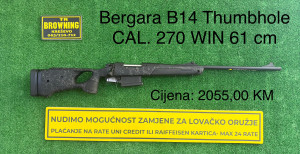 Bergara B14 Thumbhole CAL. 270 WIN