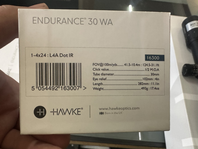 HAWKE OPTIKA 1-4X24 - 16300