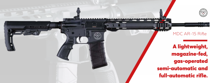 MDC AR-15 5,56x45 , 223 REM