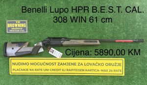 Benelli Lupo HPR Best CAL. 308 WIN 61 cm