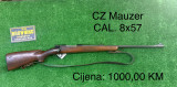 CZ Mauzer CAL. 8x57