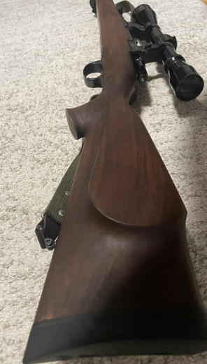 Karabin M70 243win sa optikom lepold 3x9x42