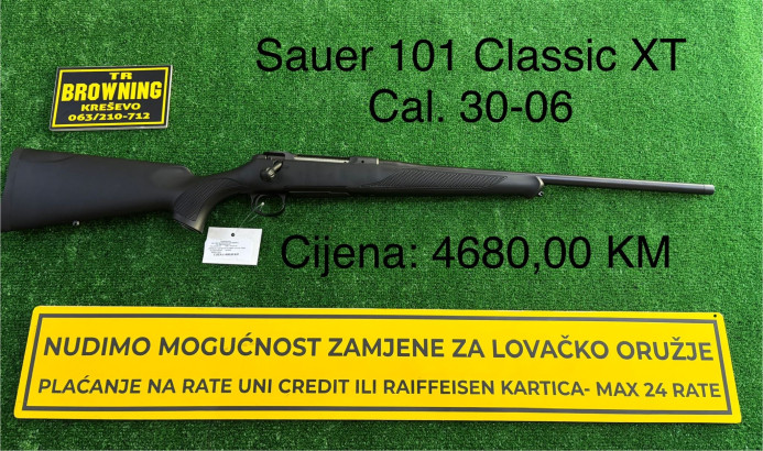 Sauer 101 Classic XT CAL.30-06 M15x1