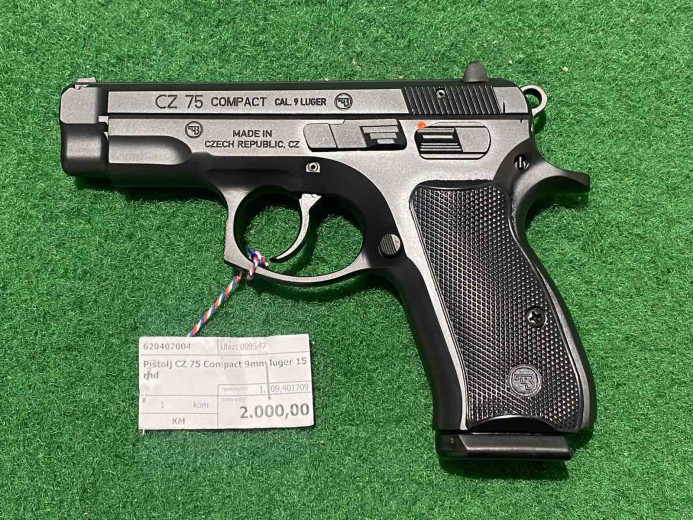 PIŠTOLJ CZ 75 COMPACT cal. 9X19