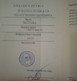 Lovacka puska, sacmarica, polozara