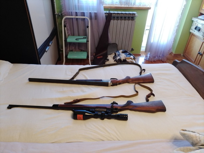 Zastavin karabin sa optikom i položara 16 komplet