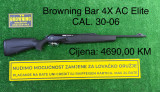 Browning Bar 4X AC Elite CAL. 30-06