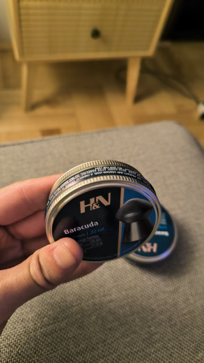 H&N Baracuda 22calibar 1.37g 21.14gr