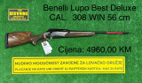 Benelli Lupo Best Wood Deluxe CAL. 308 WIN 56 cm