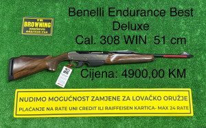 Benelli Endurance Best Deluxe CAL. 308 WIN 51 cm