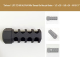 Kompenzator  Defcon 1LITE CZ 600 Alpha Rifle Thread-on Muzzle Brake - M15X1